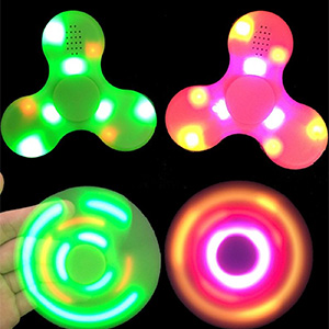 LED Fidget Spinner with Bluetooth Speakers - $14.99 with FREE Shipping!